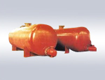 Volumetric heating, floating head heat exchanger