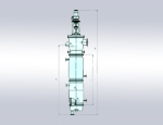 LG series centrifugal scraper blade film evaporator